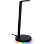Razer Base Station V2 Chroma, čierna, 2 x USB 3.1 porty, 1 x 3,5 mm combo port s integrovaným DAC, 7.1 surround zvuk, Razer Chroma™ RGB, hliníková konštrukcia, protišmyková základňa