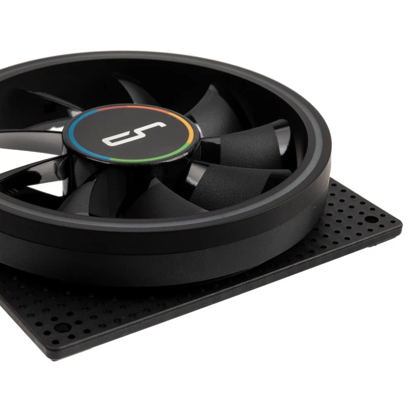 Cryorig Crona S CR-XRS1 PWM ventilátor, ARGB, 120 mm, čierny