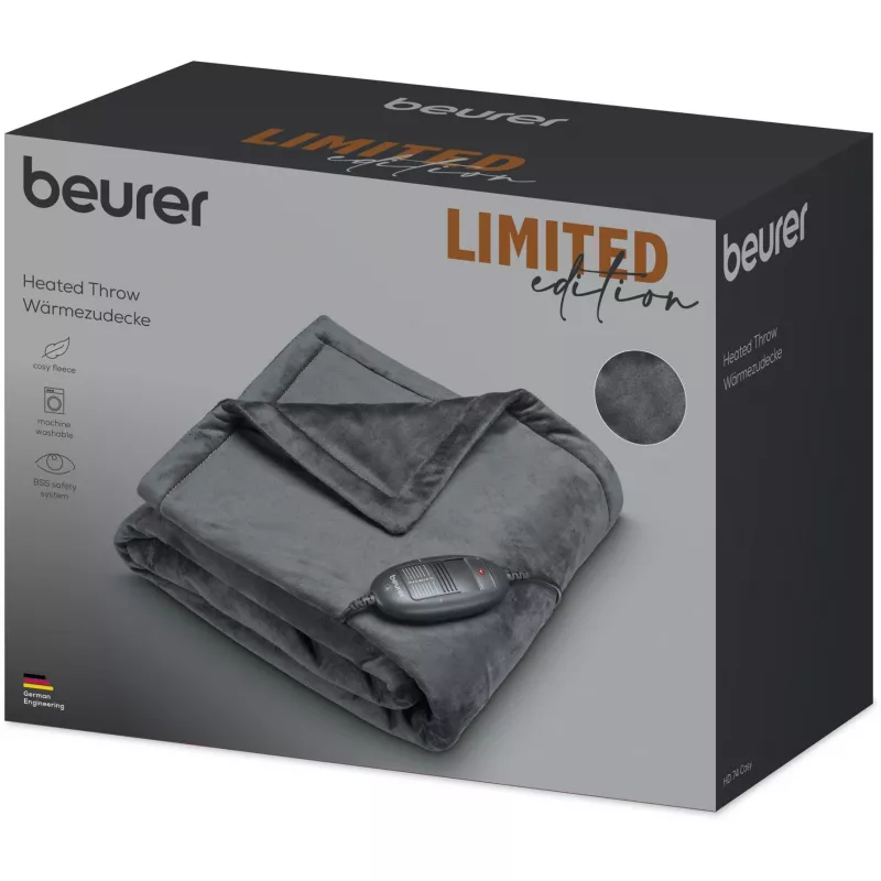 Beurer HD 74 Cosy Limited Edition vyhrievacia deka, 150 x 130 cm