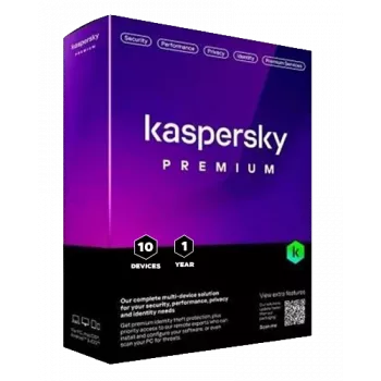 Kaspersky Premium + zákaznícka podpora | 10 zariadení | 1 rok | EÚ