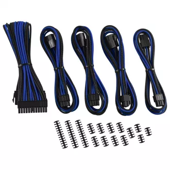 Sada predlžovacích káblov CableMod CM-CAB-CKIT-N86KKB-R — konfigurácia napájacieho konektora 8+6-pin