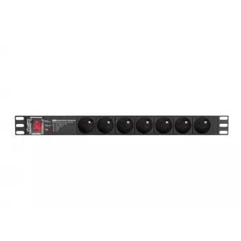 Jednotka rozvodu napájania PDU Lanberg PDU-PRO-07E-0200-BK