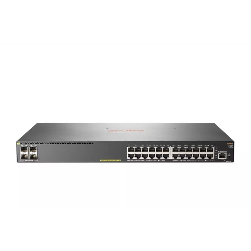 HPE Aruba Networking 2930F 24G PoE+ 4SFP Switch