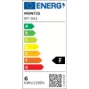 Montis multifunkčná LED stolná lampa MT042 5,7 W biela