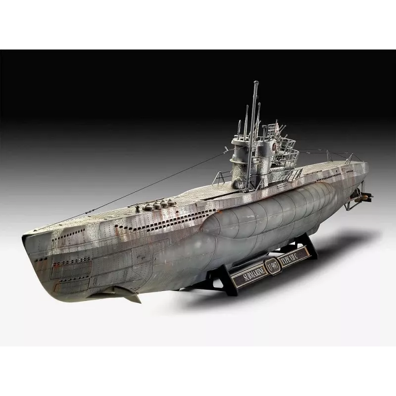 Plastový modelársky set REVELL Nemecká ponorka Typ VII C/41 1:72