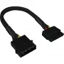 SATA napájací adaptérový kábel Sharkoon 15 cm — adaptér pre SATA napájacie konektory