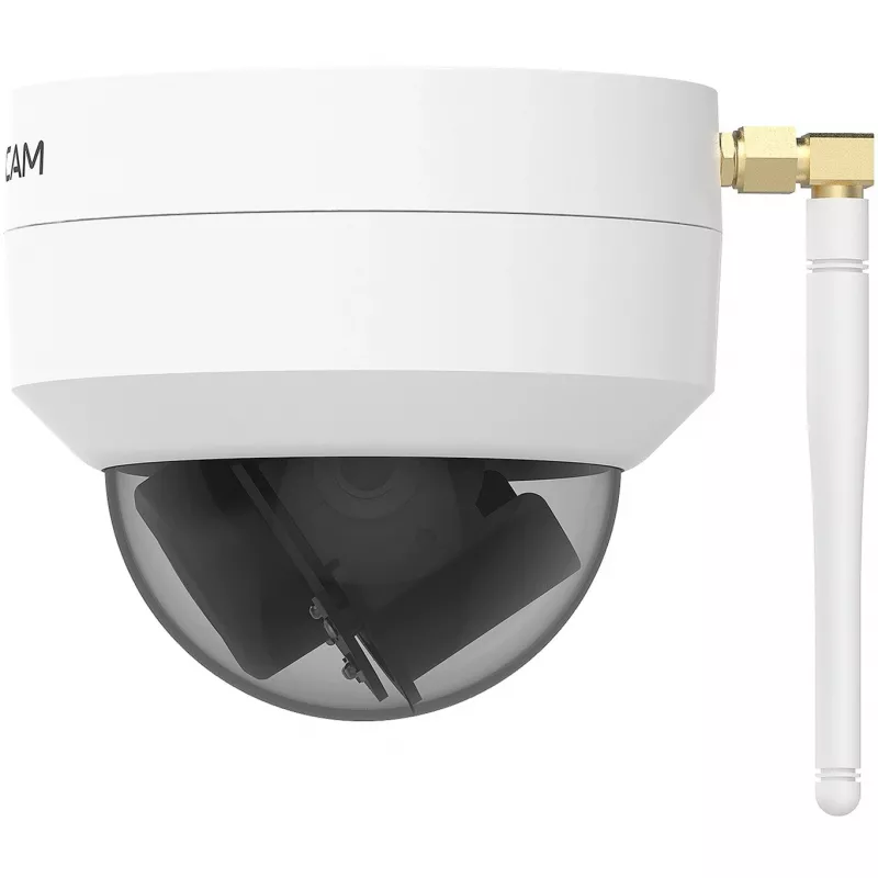 Foscam D4Z vonkajšia IP bezpečnostná kamera, 4 MP, 1536p, Wi-Fi AC, LAN, biela