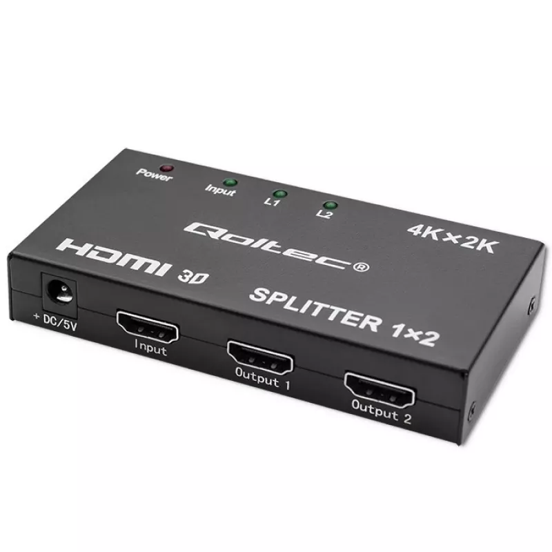 Aktívny HDMI rozbočovač 2 x HDMI 4Kx2K, 3,4 Gbit/s