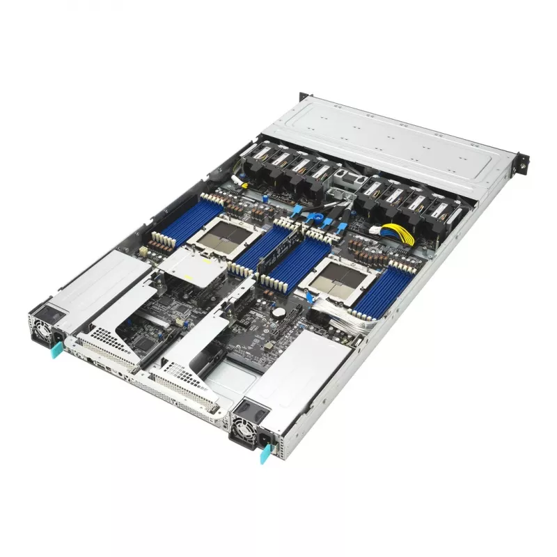 Rackový 1U desktop PC ASUS ExperCenter Pro ERA100A B6 — Intel Core i5, 8 GB DDR5, 4×2,5 inch pozície, 500 W napájací zdroj, 1×PCIe 5.0 x16, 3×RJ-45