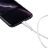 CANYON kábel MFI-4 Type-C na Lightning 1,2m biely