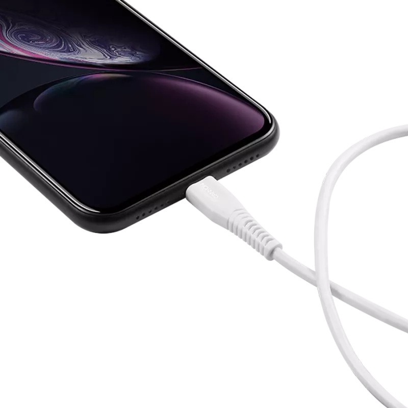 CANYON kábel MFI-4 Type-C na Lightning 1,2m biely
