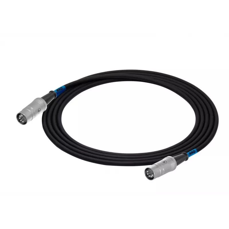 SSQ MIDI2 SS-1418 kábel MIDI (5-pinový) - MIDI (5-pinový) 2 m čierny