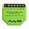 Vstavaný stmievač Shelly Dimmer Gen3 — LED max. 150W, halogén max. 200W, 220–240V, bezdrôtový, čierna/limetková