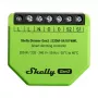 Vstavaný stmievač Shelly Dimmer Gen3 — LED max. 150W, halogén max. 200W, 220–240V, bezdrôtový, čierna/limetková