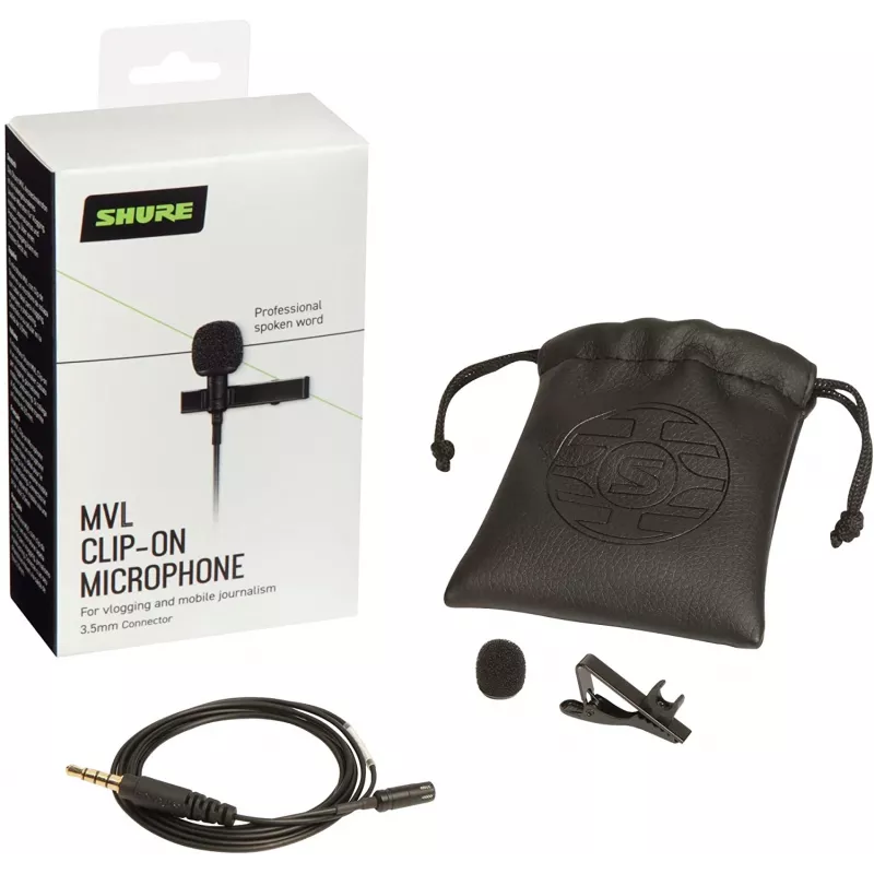 Shure MVL lavalier mikrofón pre smartfón alebo tablet | Shure