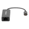 Natec Cricket NNC-1925 ethernetový adaptér USB-C 3.1 Gen 1 na RJ45, 1000 Mbit/s, kábel 15 cm, hliník, sivý