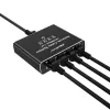 Ethernet mini switch QOLTEC 52293 1x4 RJ45, neřízený sieťový rozbočovač 1-in 4-out