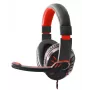 Herný headset Crow Red