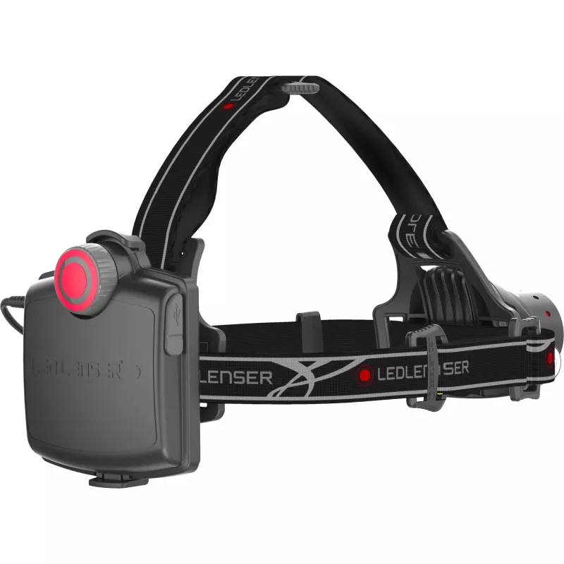 Čelová lampa baterka Ledlenser H14R.2 čierna