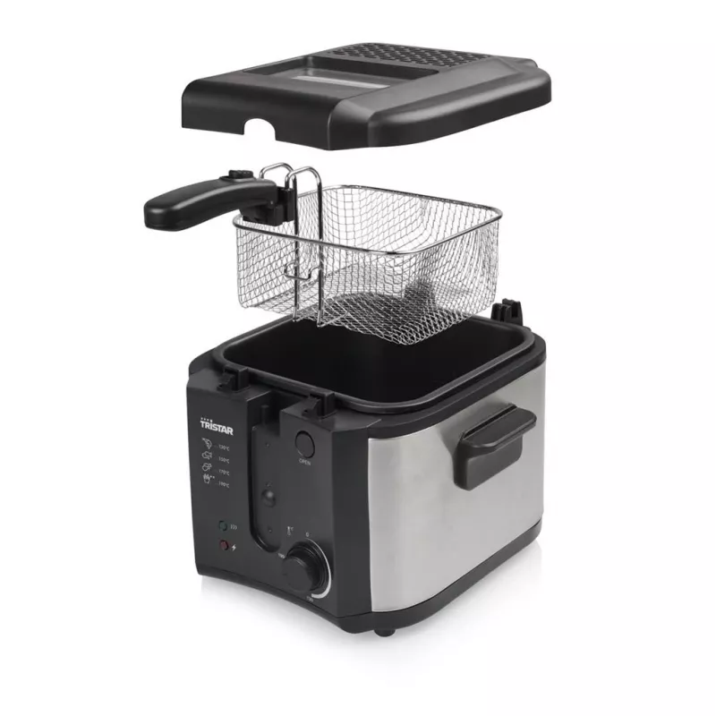 Tristar fritéza | FR-6878 | výkon 1600 W | objem 2,5 l | čierna