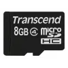 MicroSDHC karta Transcend 8GB Class 4 TS8GUSDC4