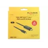 Video káblový adaptér DeLOCK 85291 USB Type-C HDMI 2 m čierny