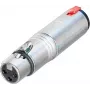 Neutrik - audio adaptér - XLR3 samica na stereo konektor samica (NA3FJ)