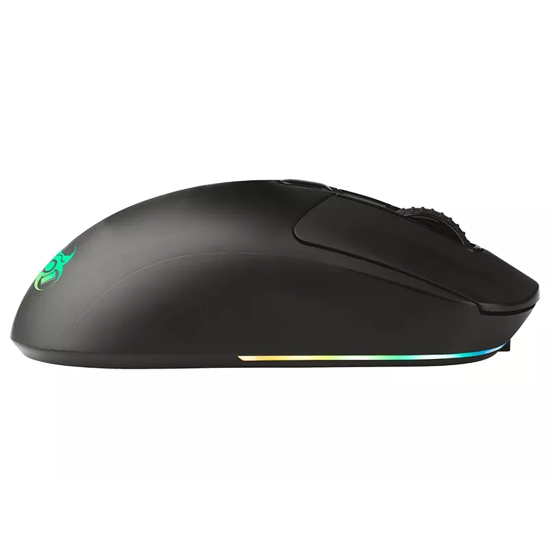 Tracer GameZone Thor RGB bezdrôtová herná myš, 2,4 GHz + Bluetooth, 10000 DPI, čierna