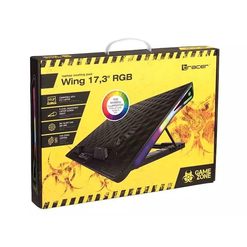 Tracer TRASTA46405 chladiaca podložka na notebook 40 cm (17,3 palca) 800 ot/min