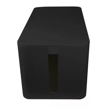 Káblový box organizér, čierny