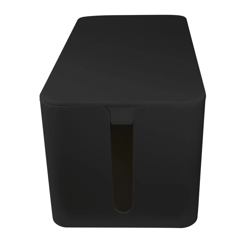 Káblový box organizér, čierny