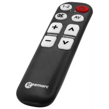 Univerzálny diaľkový ovládač Geemarc TV-5 veľké písmo s funkciou učenia