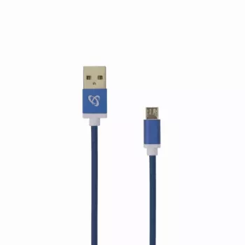 Sbox USB-10315BL USB->Micro USB M/M 1,5 m modrá