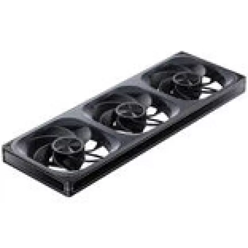 Ventilátor do skrine Jonsbo ZA-420BR PWM Reverse ARGB — 3×140 mm, čierny