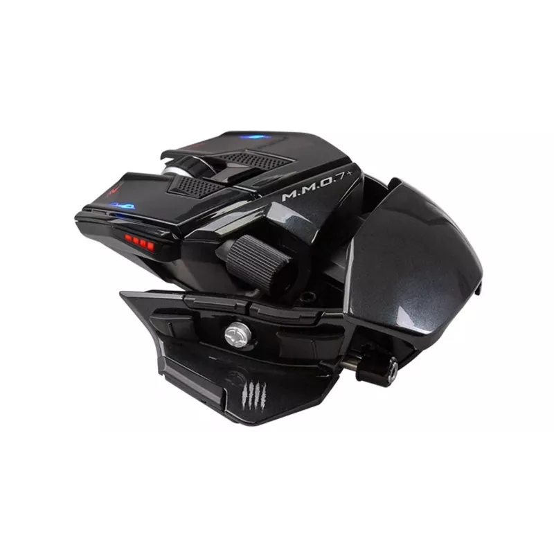 Mad Catz M.M.O. 7+ bezdrôtová herná myš, čierna