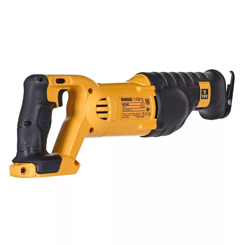 DeWALT DCS380N šabľová píla 2,86 cm čierna, žltá