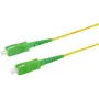 Logilink Professional – patch kábel – SC/APC Singlemode (M) na SC/APC Singlemode (M) – 3 m – 2 mm – LWL – simplex – 9/125 µm – G.657.A2/OS2 – bezhalogénový – žltý