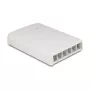 DeLOCK 67054 Keystone nástenná krabica, 6-port, biela