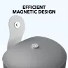 Puzdro na slúchadlá Anker Soundcore Space One Pro s magnetickými kovovými gombíkmi, sivé