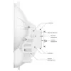 Ubiquiti AirFiber AF-24HD, 2Gbps+ Backhaul, 24GHz (cena za kus)
