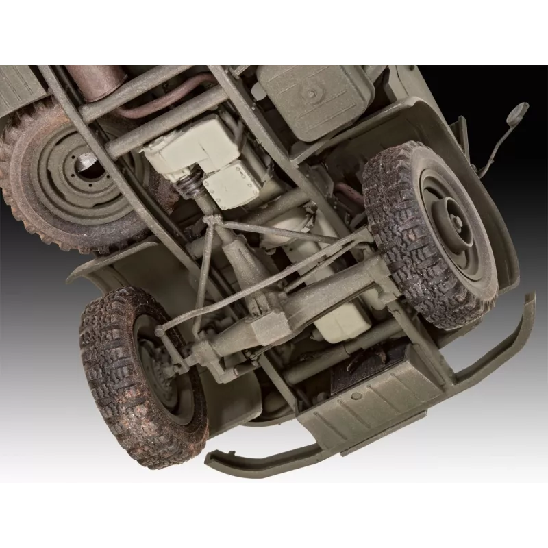 Plastový model vozidla UNIMOG 404 S 1/35