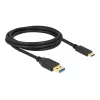 Kábel DeLOCK SuperSpeed USB (USB 3.2 Gen 2) Type-A na Type-C 2 m