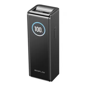 Powerbank EcoFlow RAPID EF-RAPID25K140W-B-EU 25000 mAh, 3 porty (2×USB-C, 1×USB-A), čierna