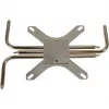 Chladič Inter-Tech IP-3, meď, strieborný, 165x100x12 mm