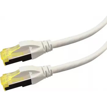 Sieťový kábel LOGON APR6A050W — Cat6a S/FTP (S-STP), RJ-45 na RJ-45, 5 m, biely