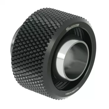 Barrow kompresná fitinka - 16/10mm, čierna