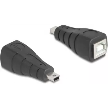 Káblový spojovací adaptér DeLOCK 67200 Mini-USB na USB Type-B, čierna