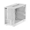 Počítačová skriňa DeepCool CH160 PLUS WH Small Form Factor biela, microATX, tvrdené sklo, USB-C