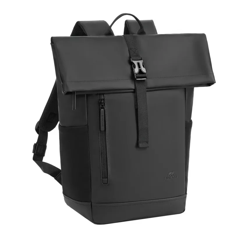 Batoh Rivacase 7826 Eden 14 ECO čierny Rolltop pre 14-palcové notebooky