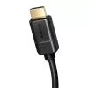 Baseus 2x HDMI 2.0 4K 30Hz kábel, 3D, HDR, 18 Gbit/s, 8 m (čierna)